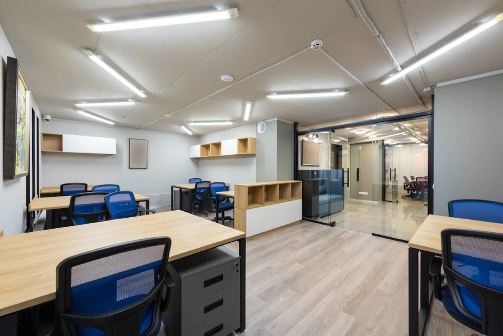 reception and office millwork